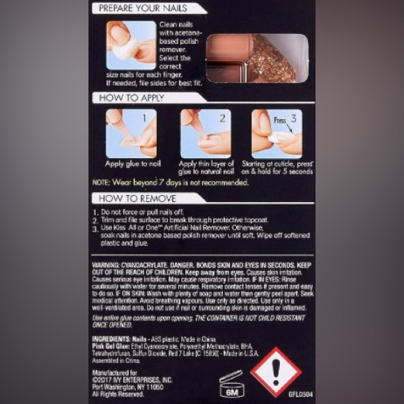 KISS Women’s Voguish Fantasy Multi-Colored Gel Nail Kit - Picture 4 of 5